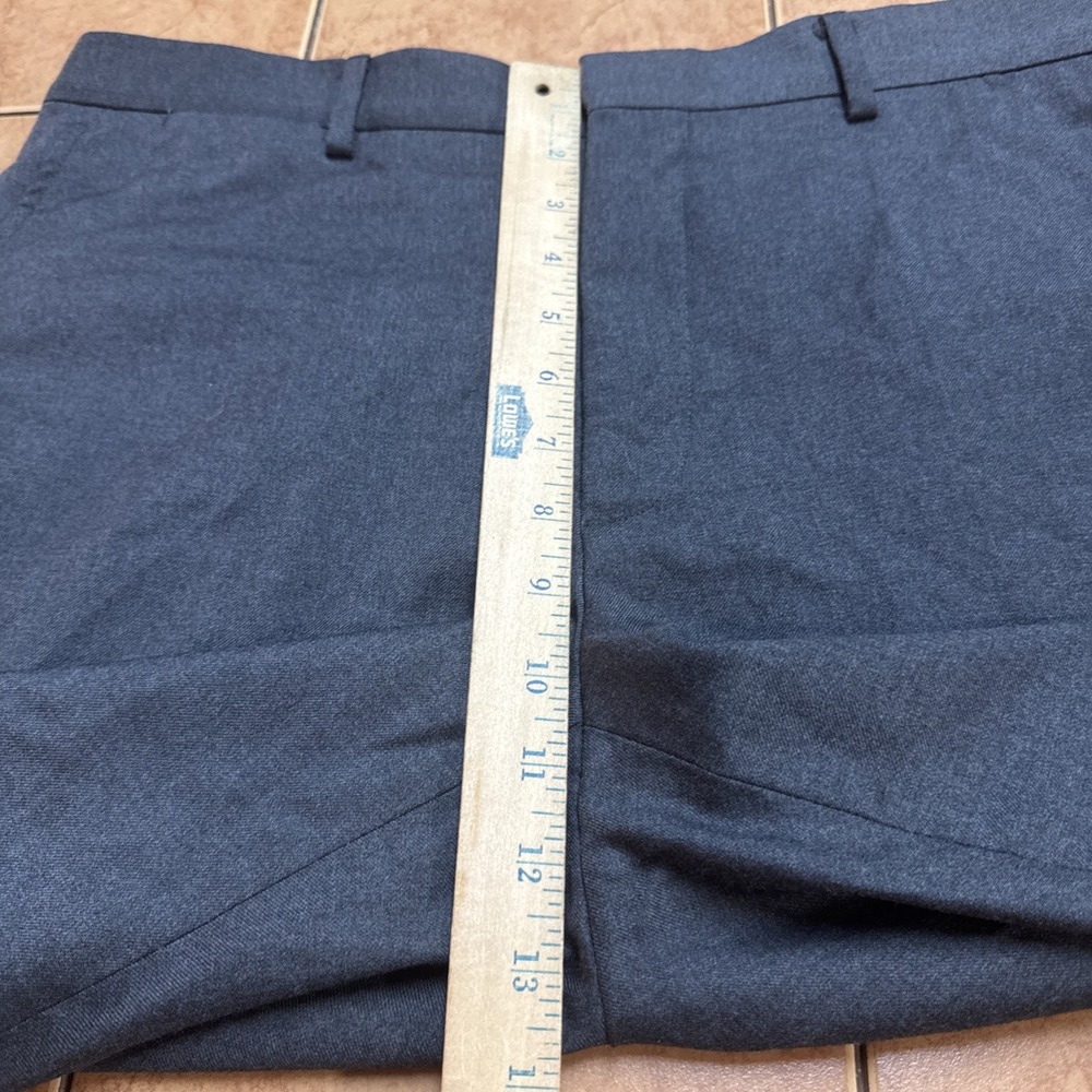 Polo Ralph Lauren Sz 36 x 28 Dark Gray 100% Wool Italy Made Mens Dress Pants - Picture 7 of 10